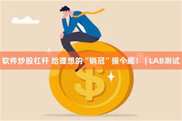 软件炒股杠杆 给理想的“销冠”摸个底！ | LAB测试