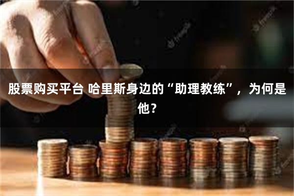 股票购买平台 哈里斯身边的“助理教练”，为何是他？