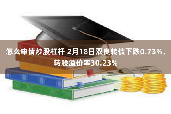 怎么申请炒股杠杆 2月18日双良转债下跌0.73%，转股溢价率30.23%